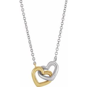 Interlocking Heart Necklace